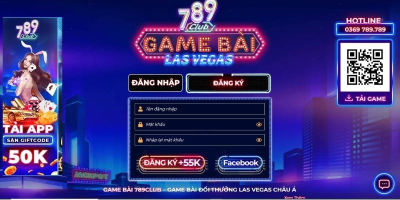 Vào web trước khi thực hiện thủ tục tải game 789 Club